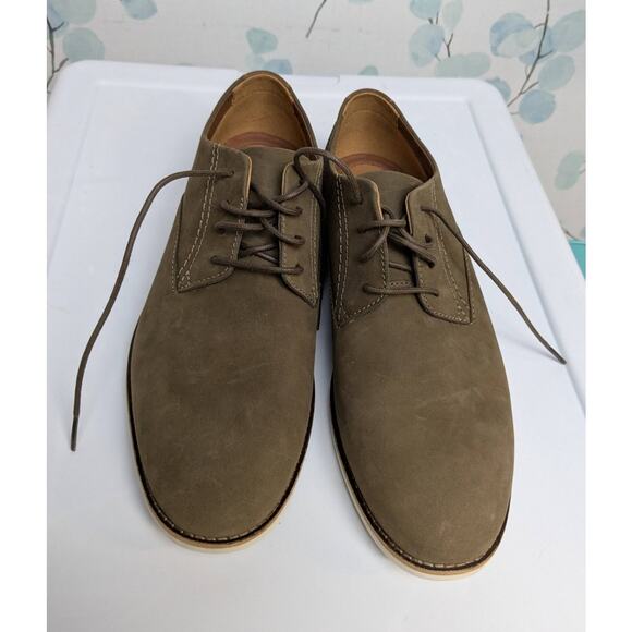 Clarks Franson Brown Suede Leather Derby Dress Shoes US Men\'s Size 11.5M main image 8